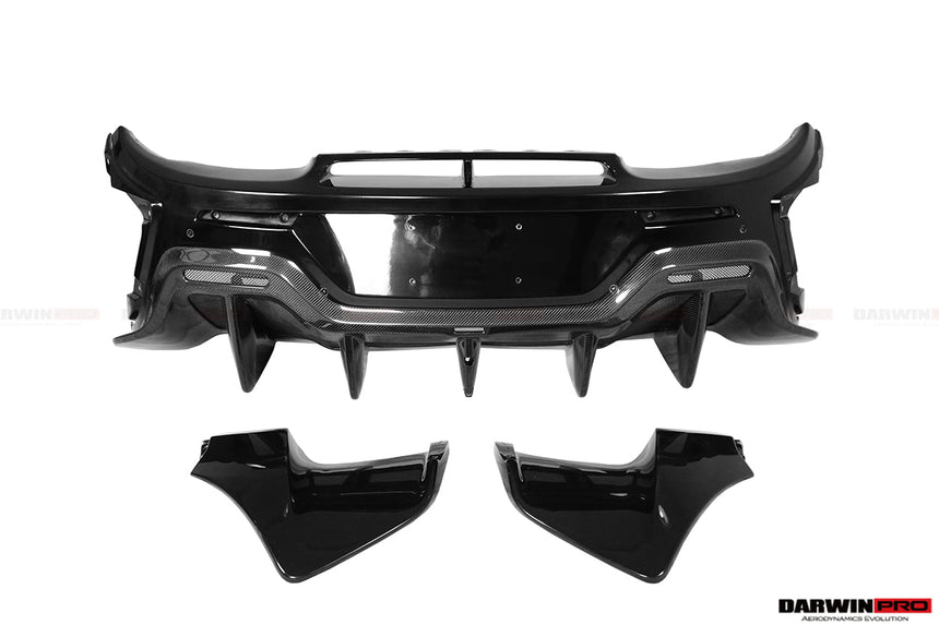 2018-2021 McLaren 600lt Carbon Fiber Rear Bumper
