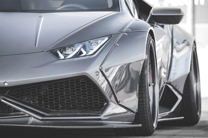 2015-2020 Lamborghini Huracan LP610/LP580 DE Style Wide Fender Flares