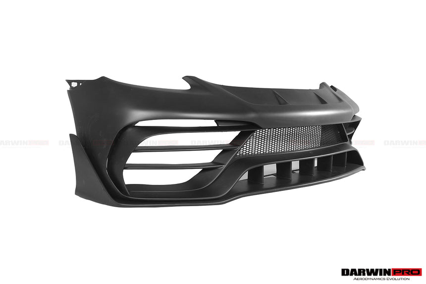 2016-2023 Porsche 718 Cayman/Boxster BKSS Style Partial Carbon Fiber Front Bumper
