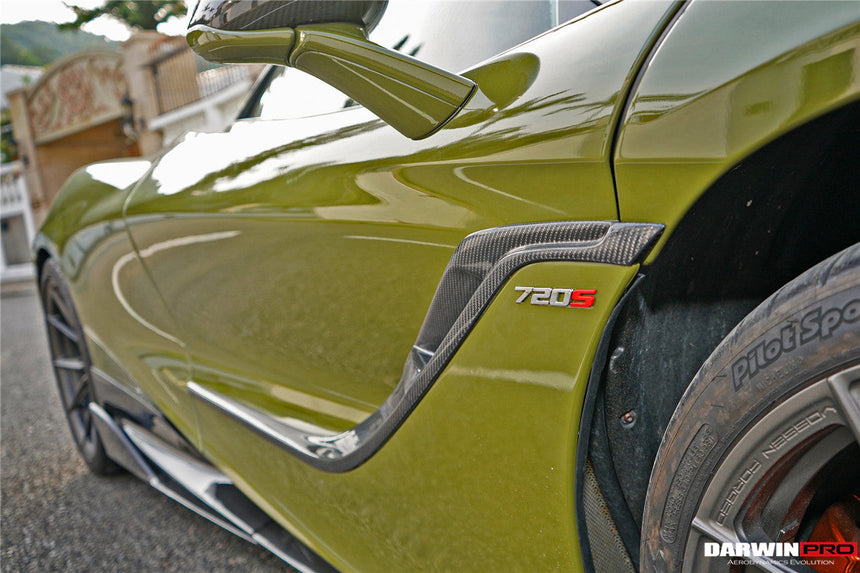 2017-2021 McLaren 720s Se²NWB Style Carbon Fiber Side Door Trims