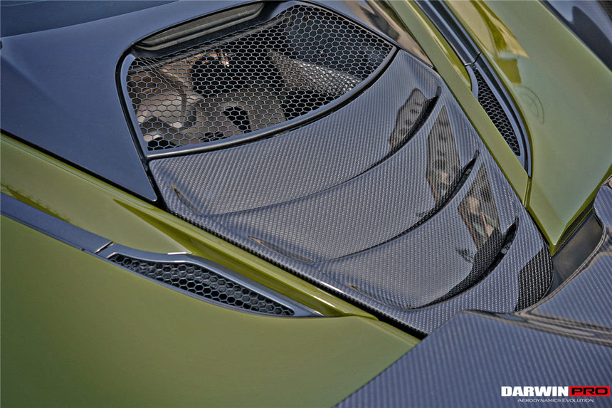 2017-2020 McLaren 720s Carbon Fiber Engine Cover Replacement