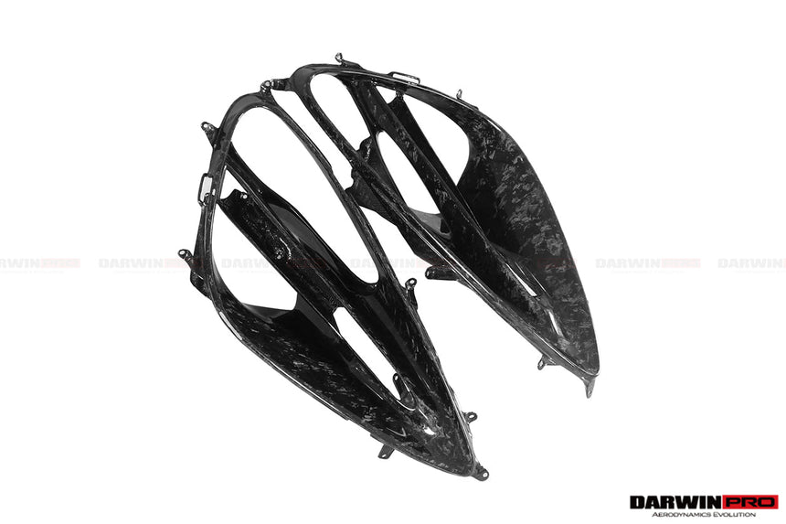 2017-2020 McLaren 720s Dry Carbon Fiber Headlight Inserts Tim Replacement