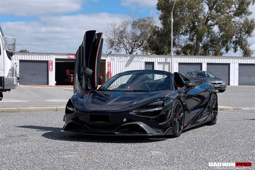2017-2021 McLaren 720s Se²NWB Style Carbon Fiber Front Lip