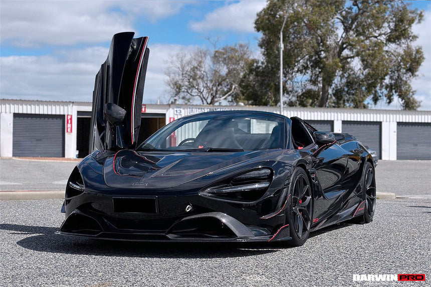 2017-2021 McLaren 720s Se²NWB Style Carbon Fiber Front Lip
