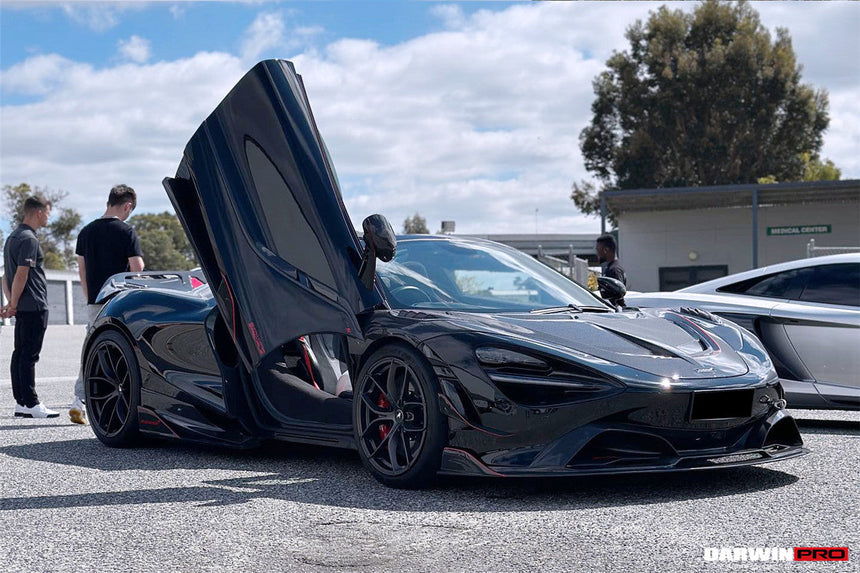2017-2021 McLaren 720s Se²NWB Style Carbon Fiber Front Lip