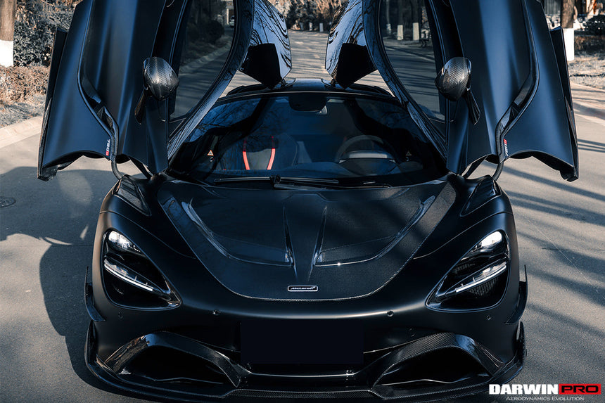 2017-2021 McLaren 720s Se²NWB Style Carbon Fiber Front Lip