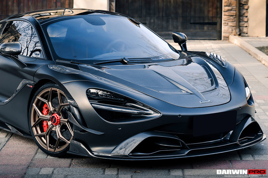 2017-2021 McLaren 720s Se²NWB Style Carbon Fiber Front Lip