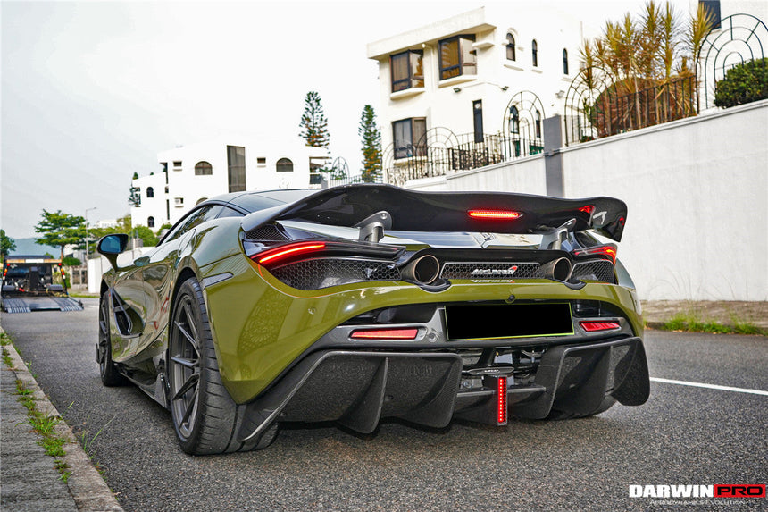 2017-2021 McLaren 720s Se²NWBII Style Carbon Fiber Rear Diffuser