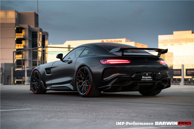 2017-2021 Mercedes Benz AMG GT/GTS IMP Performance Partial Carbon Fiber Rear Bumper w/ Diffuser