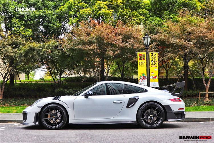 2016-2018 Porsche 911 991.2 Carrera/Targa 4/4S GT2RS Style Carbon Fiber Quarter Panel Side Scoops
