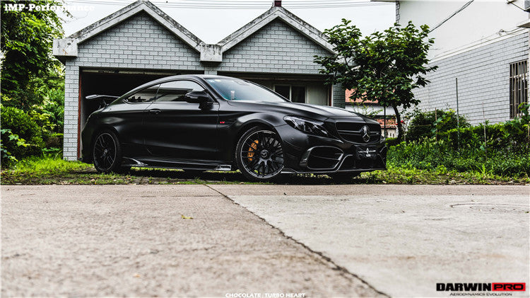2015-2021 Mercedes Benz C63 / C-Class Coupe IMP Performance Carbon Fiber Side Skirts