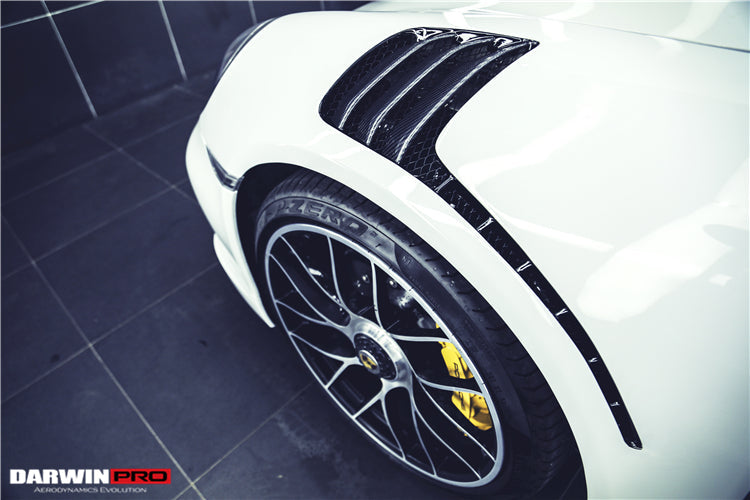 2016-2019 Porsche 911 991.2 Turbo/S GT3RS Style Partial Carbon Fiber Fender