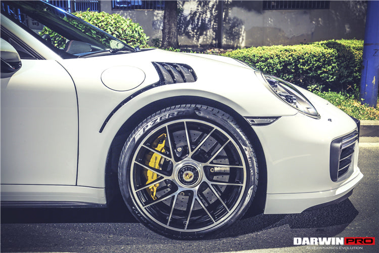 2016-2019 Porsche 911 991.2 Turbo/S GT3RS Style Partial Carbon Fiber Fender