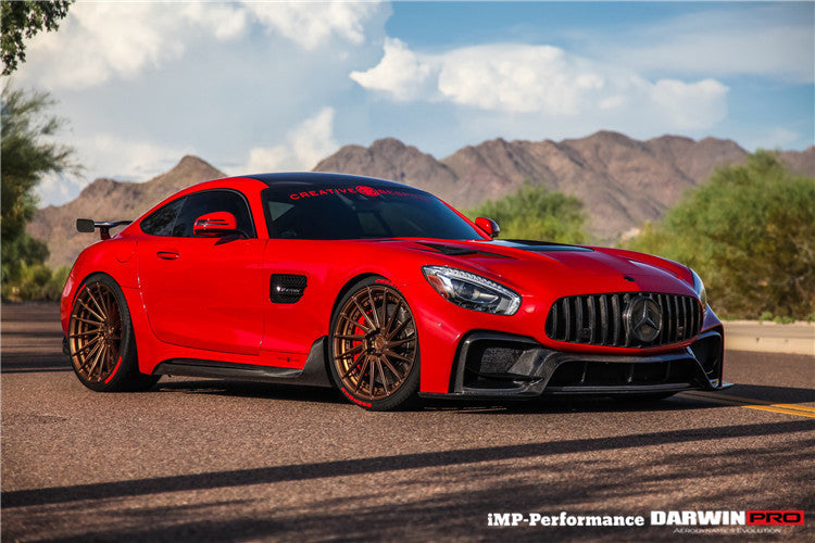 2015-2022 Mercedes Benz AMG GT/GTS  IMP Performance Partial Carbon Fiber Side Skirts