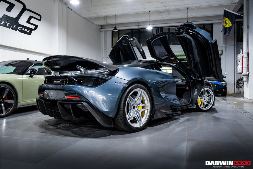 2017-2021 McLaren 720s Se²NWB Style Carbon Fiber Trunk Spoiler