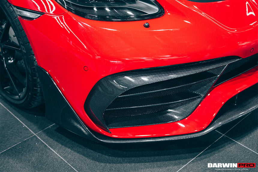 2016-2023 Porsche 718 Cayman/Boxster BKSS Style Partial Carbon Fiber Front Bumper