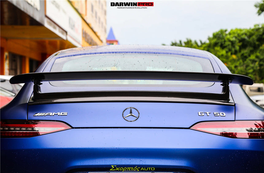 2019+ Mercedes Benz AMG GT63/S GT50 4Door Coupe X290 Carbon Fiber Trunk Spoiler
