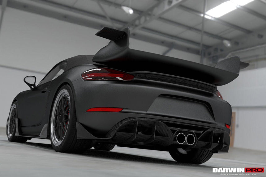 2016-2023 Porsche 718 Cayman/Boxster STM Style Trunk Spoiler