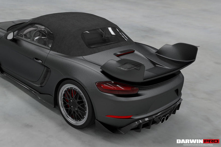 2016-2023 Porsche 718 Cayman/Boxster STM Style Trunk Spoiler