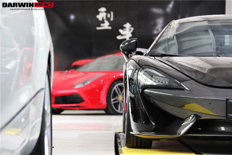 2015-2020 McLaren 540c/570s Front Bumper Side Splitter