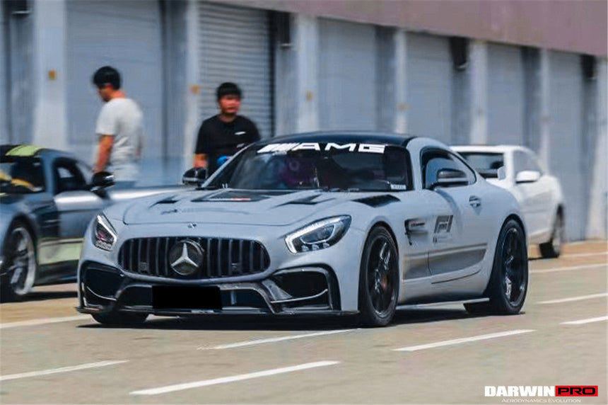2015-2021 Mercedes Benz AMG GT/GTS/GTC/GTR BK Style Partial Carbon Fiber Front Fender