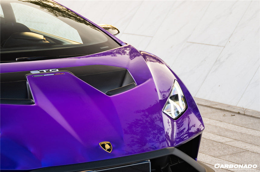 2021-UP Lamborghini Huracan STO Dry Carbon Fiber Hood Vents