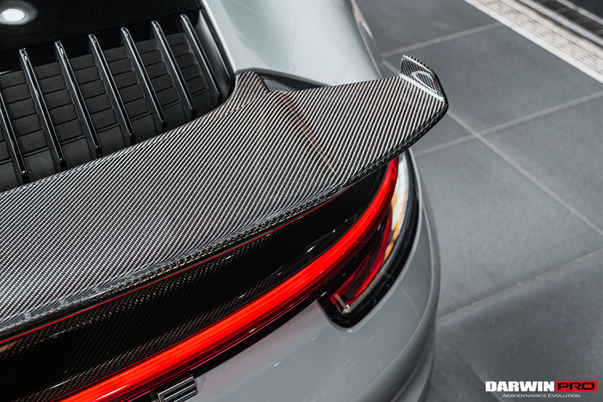2019-2023 Porsche 911 992 Targa / Cabriolet BKSSII Style Trunk Wing