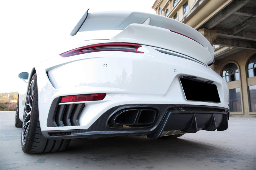 2016-2019 Porsche 911 991.2 Turbo/S TP Style Rear Bumper