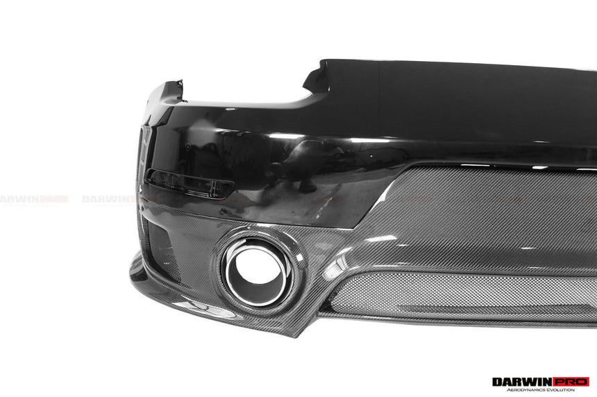 2013-2019 Porsche 911 991 Turbo/S GT2RS Style Partial Carbon Fiber Rear Bumper