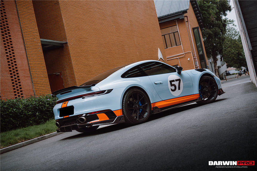 2019-2023 Porsche 911 992 Carrera/Targa S/4/4S SD-Sport Design Modl BKSS Style Rear Lip