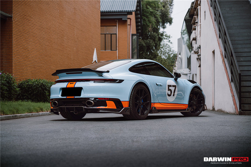 2019-2023 Porsche 911 992 Carrera/Targa S/4/4S SD-Sport Design Modl BKSS Style Rear Lip