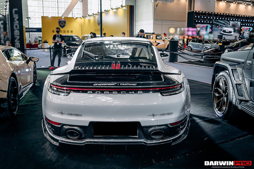 2019-2023 Porsche 911 992 Carrera S/4/4S/Targa/Cabriolet BKSS Style Rear Lip