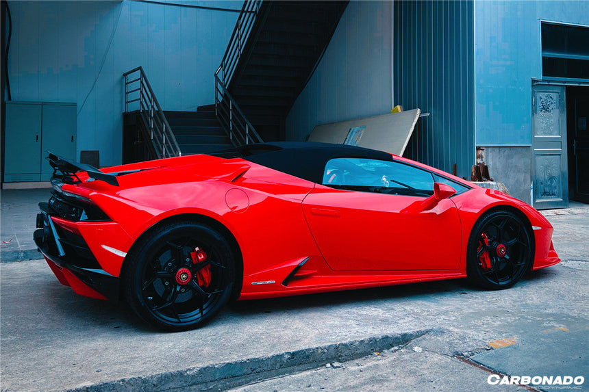 2015-2020 Lamborghini Huracan LP610/LP580 MD Style Carbon Fiber Trunk Spoiler w/ Base