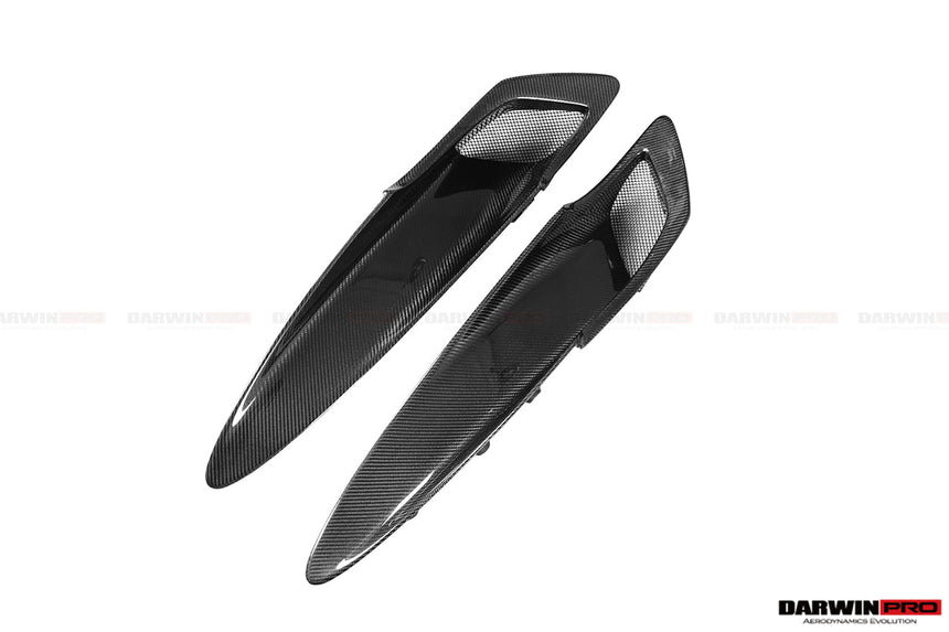 2017-2021 McLaren 720s Dry Carbon Fiber Rear Trunk Air Intake Vents Replacement