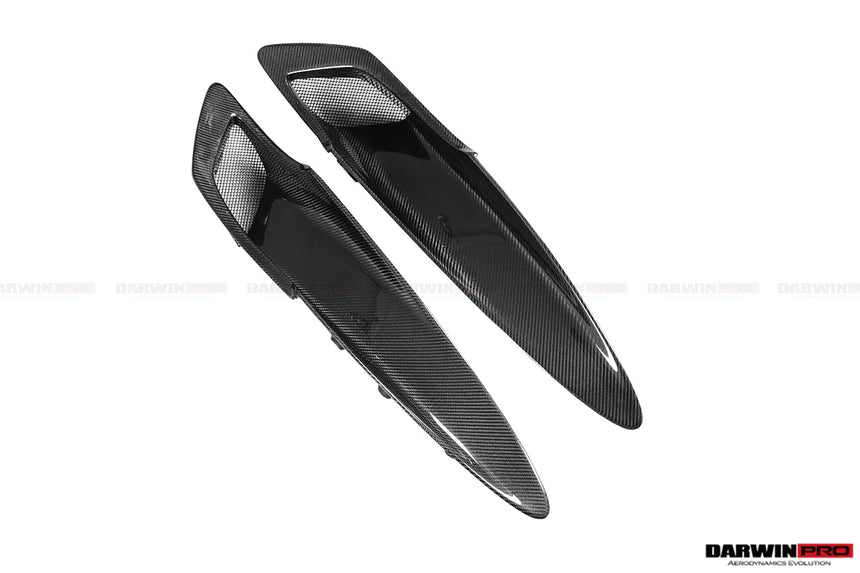 2017-2021 McLaren 720s Dry Carbon Fiber Rear Trunk Air Intake Vents Replacement