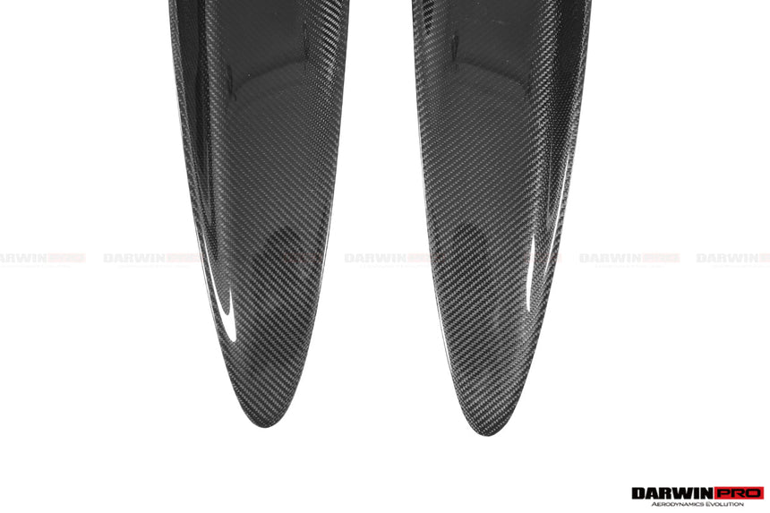 2017-2021 McLaren 720s Dry Carbon Fiber Rear Trunk Air Intake Vents Replacement