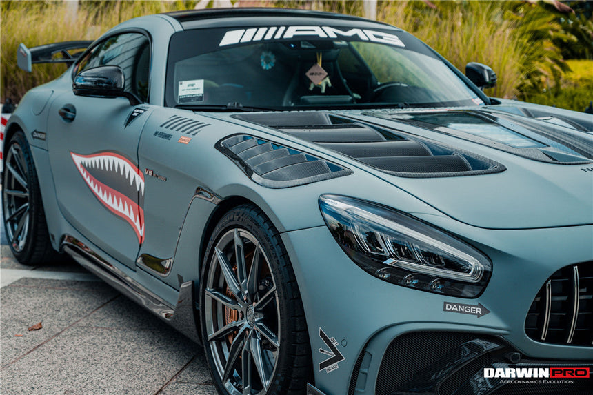 2017-2021 Mercedes Benz AMG GTC IMPII  Carbon Fiber Side Skirts