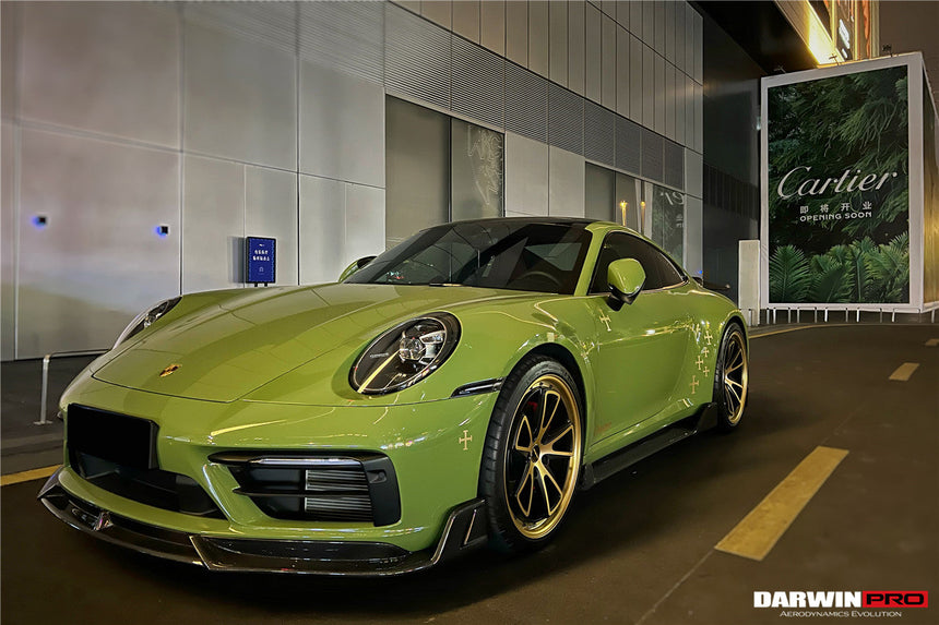 2019-2023 Porsche 911 992 Carrera/Targa S/4/4S SD-Sport Design Modl BKSS Style Front Lip