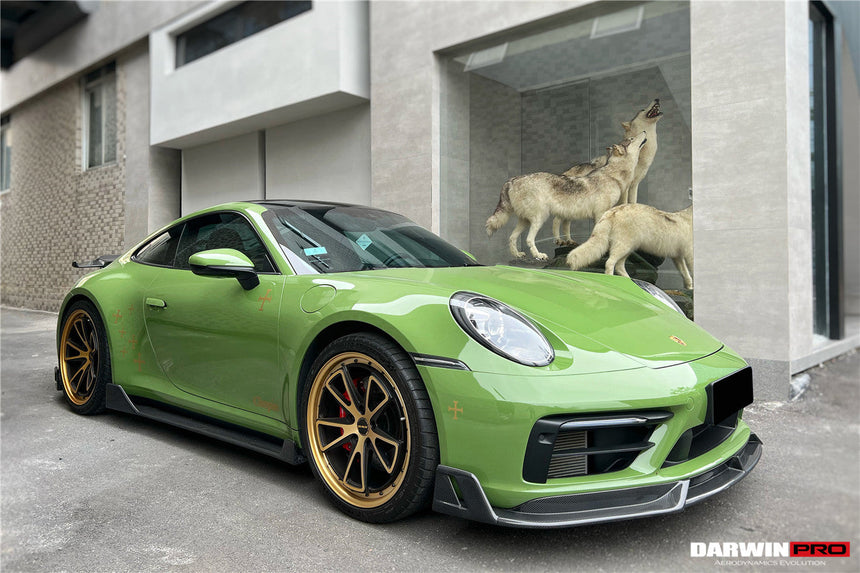 2019-2023 Porsche 911 992 Carrera/Targa S/4/4S SD-Sport Design Modl BKSS Style Front Lip