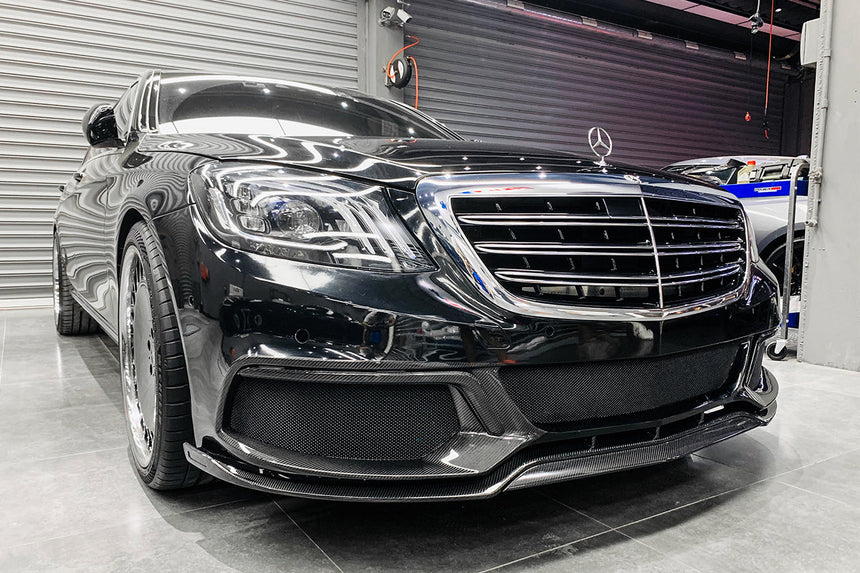 2017-2020 Mercedes Benz W222 Sedan BRS-2019 Style Front Bumper