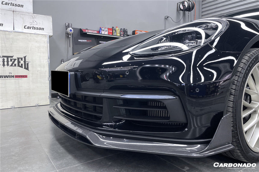 2017-2023 Porsche Panamera 971 4/4S/GTS/Turbo S OD Style Front Lip