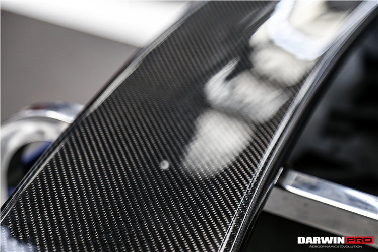 Mercedes Benz W204 C Class/ C63 AMG Sedan BKSS Style Carbon Fiber Trunk Spoiler