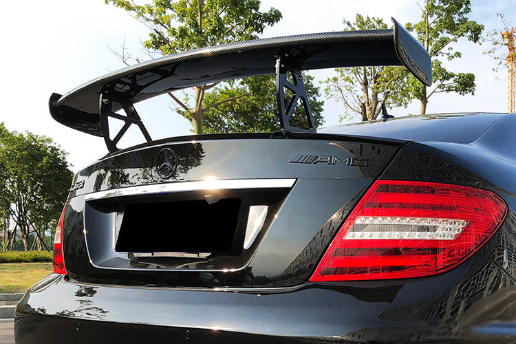 Mercedes Benz W204 C Class/ C63 AMG Sedan BKSS Style Carbon Fiber Trunk Spoiler