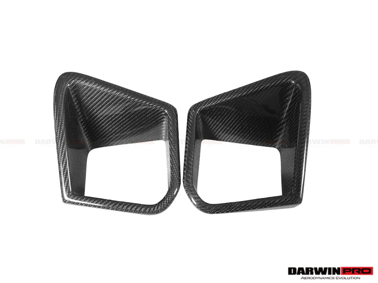 2017-2022 Nissan GTR R35 EBA BKSS Style Carbon Fiber Front Bumper Vents