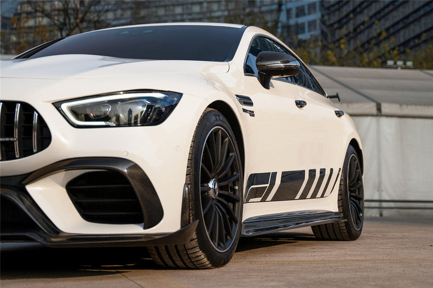 2019+ Mercedes Benz AMG GT63/S 4Door Coupe X290 Carbon Fiber Front Canards