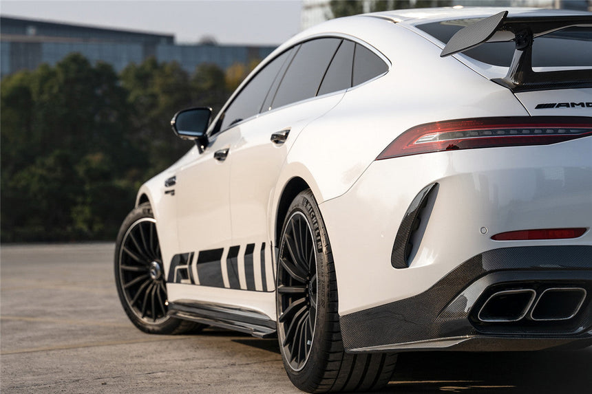 2019+ Mercedes Benz AMG GT63/S 4Door Coupe X290 Carbon Fiber Rear Canards