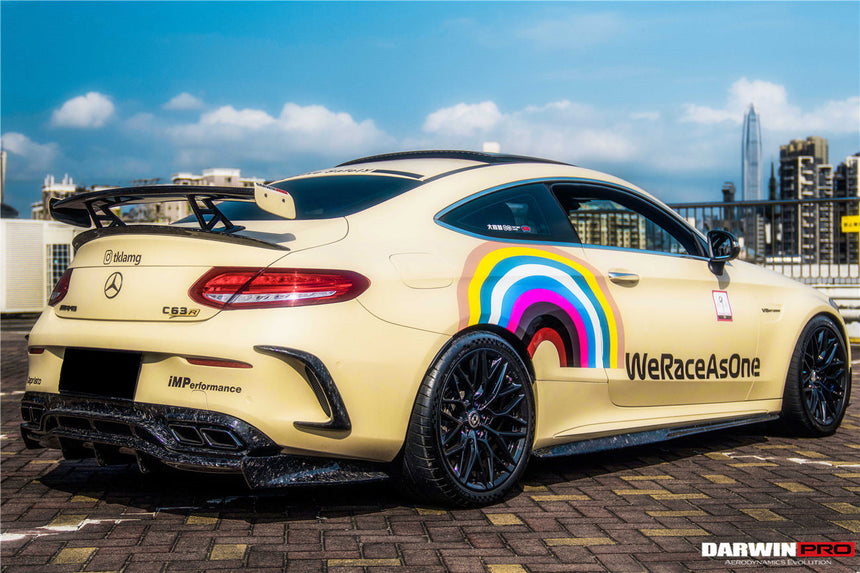 2015-2021 Mercedes Benz C-Class W205 Coupe Dp Style Trunk Spoiler