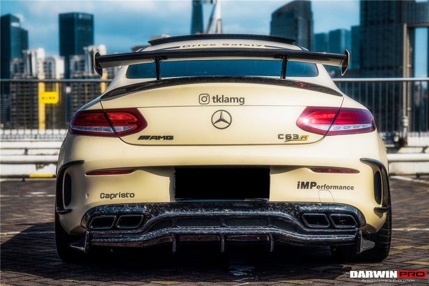 2015-2021 Mercedes Benz C-Class W205 Coupe Dp Style Trunk Spoiler