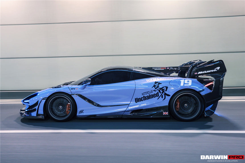2017-2021 McLaren 720s Se²NWB Style Carbon Fiber Side Door Trims