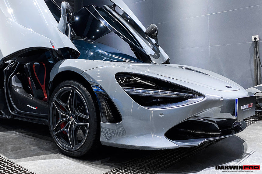 2017-2020 McLaren 720s Carbon Fiber Front Bumper Side Air Vents Replacement